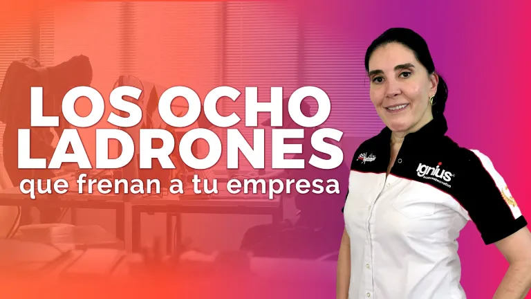 Miniatura del vídeo: LOS 8 LADRONES QUE FRENAN A TU EMPRESA: LOS DESPERDICIOS DE LEAN